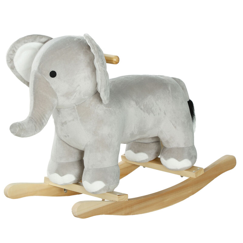 BreeBe Elephant Rocker with Realistic Sounds (Ages 2&ndash;4) image number 0