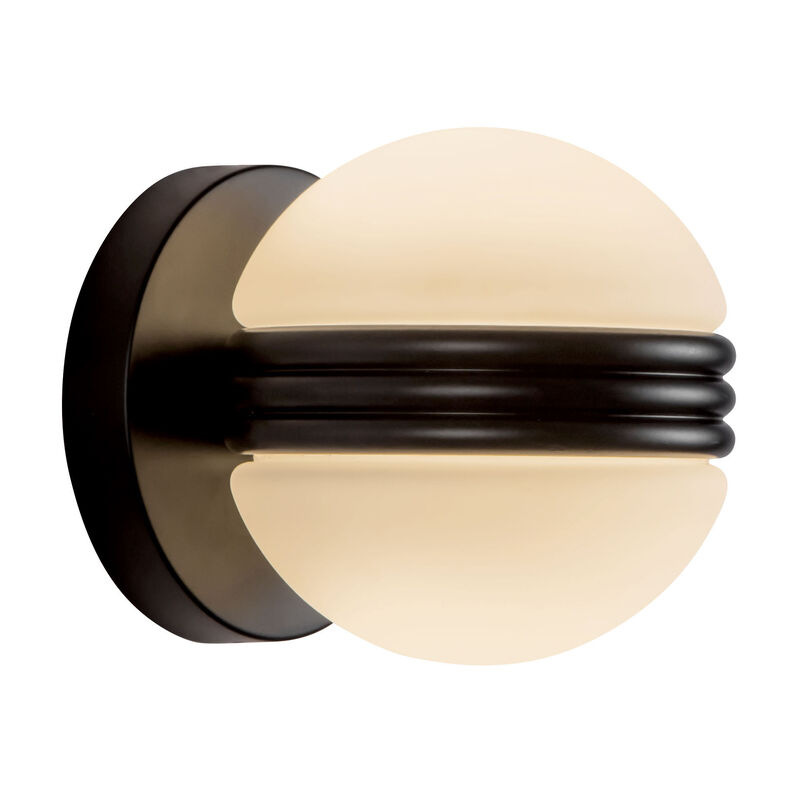Selene 5-in Damp-Rated Dimmable LED Wall Sconce image number 2