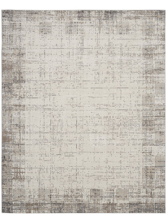 Elation ETN05 Ivory/Gray 10' x 14' Rug