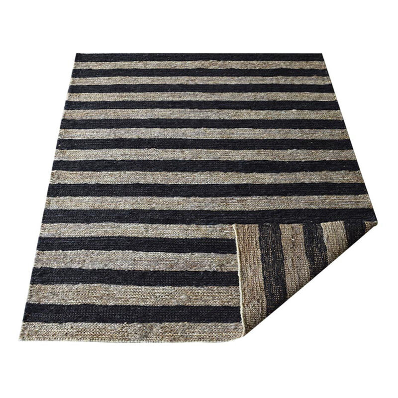 HAND KNOTTED SUMAK JUTE ECO-FRIENDLY Contemporary AREA RUGS  - Rectangle Shape, Contemporary, High Pile, Natural Fiber, Outdoor Indoor Handmade Area Rugs (J00083) image number 3