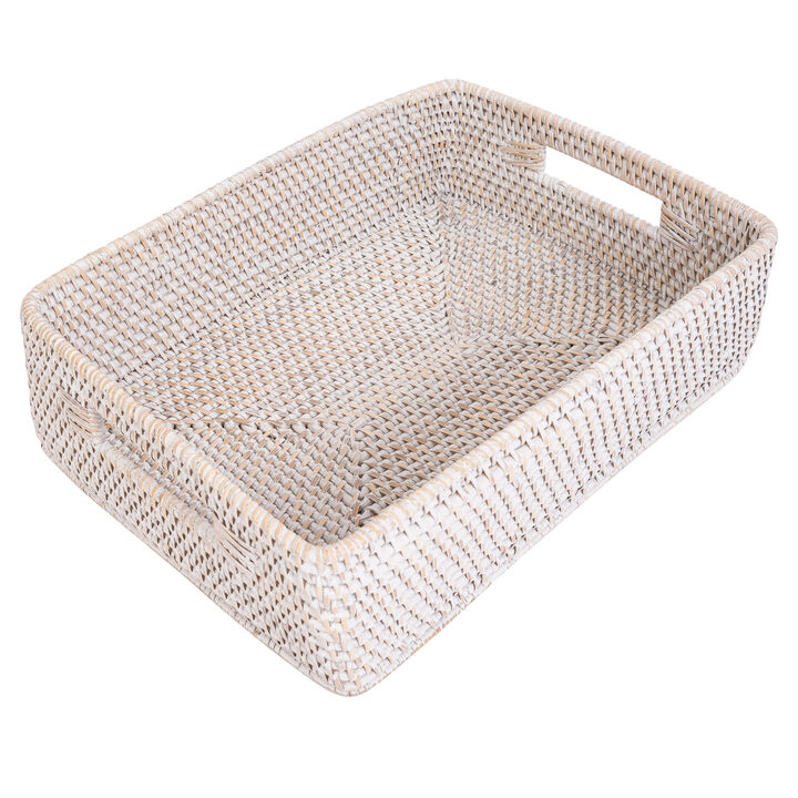 Saboga Home&trade; Rectangular Storage Basket with Rounded Corners