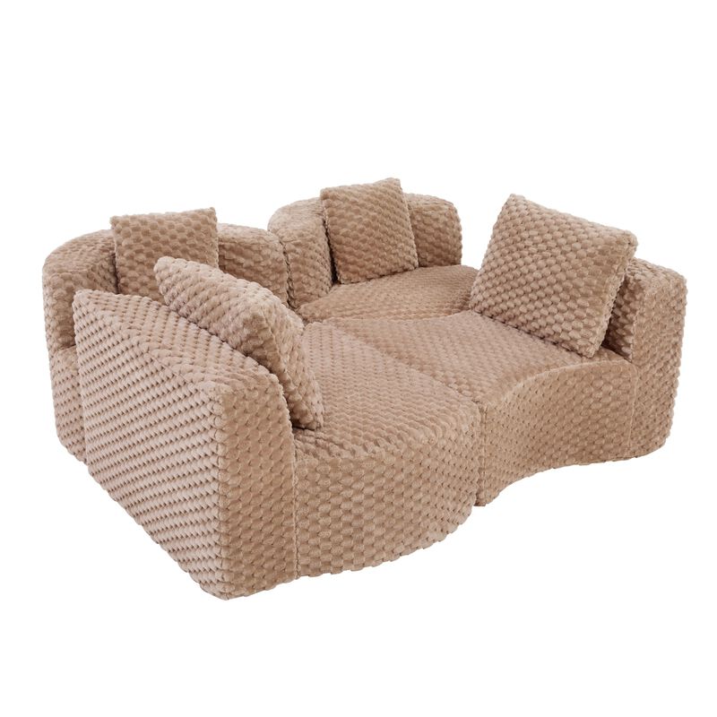 Jupjib Modular Sectional Sofa image number 4