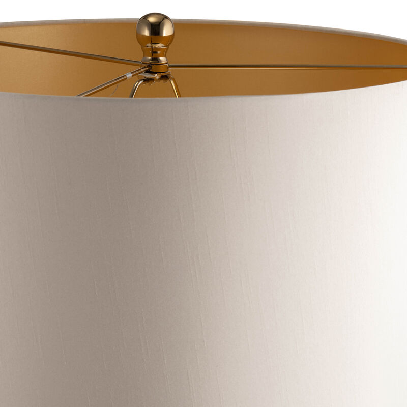 Glass, 30" Lustered Table Lamp image number 3