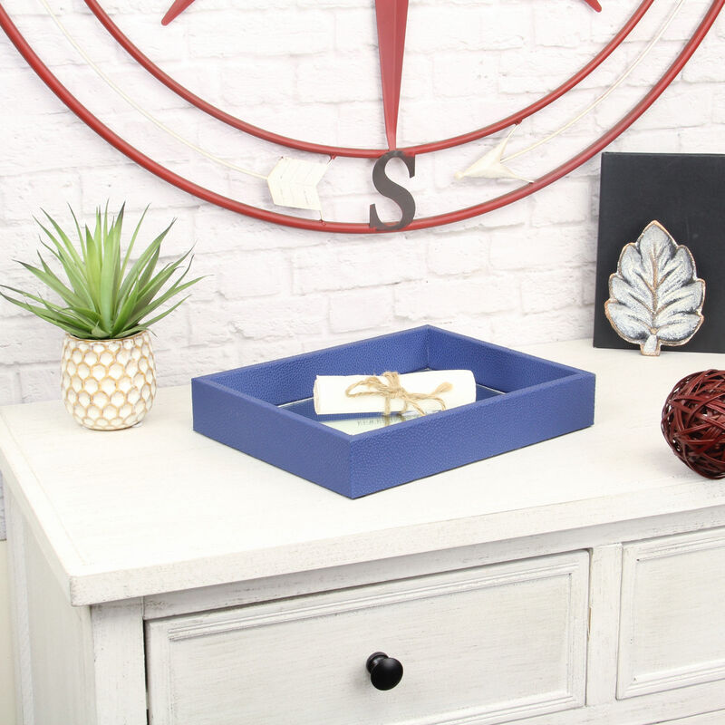 Rectangular Handmade Wood Tray with Handles &ndash; Decorative and Functional Serving Tray for Everyday Use