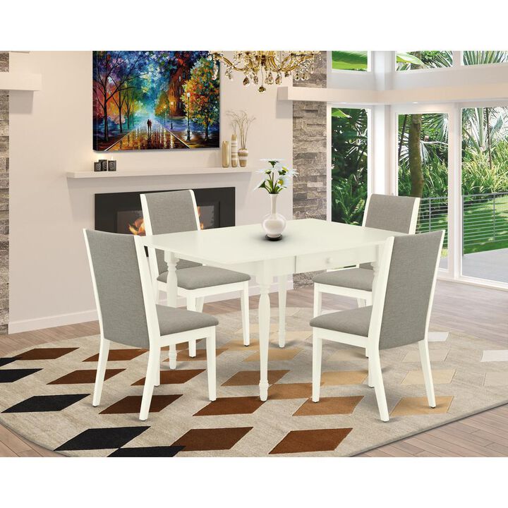 Dining Room Set Linen White