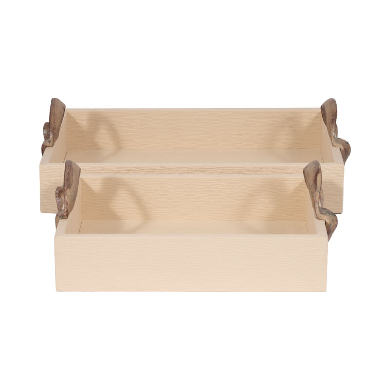 S/2 14/18" Forged Handle Trays image number 2