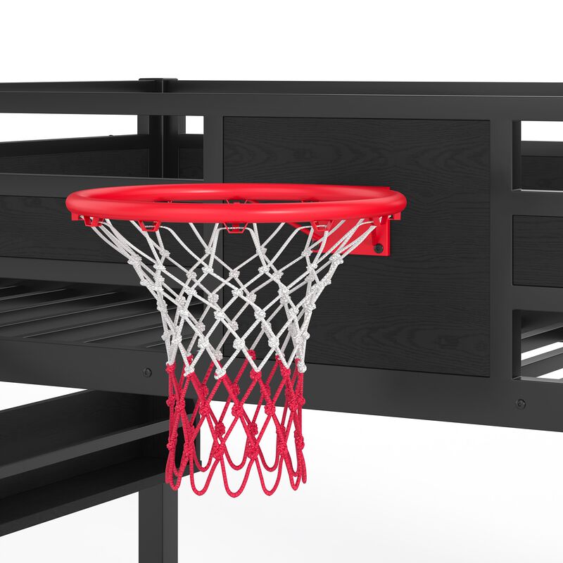 Kwocex All-in-One Kids Play Loft Bed image number 6