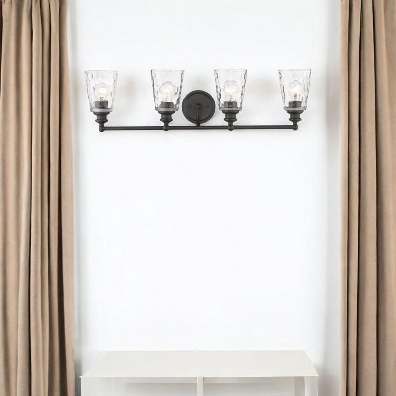 Hivvago Mae 4-Light Oil-Rubbed Bronze Vanity