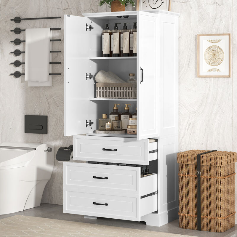 Merax Freestanding Modern Storage Cabinet