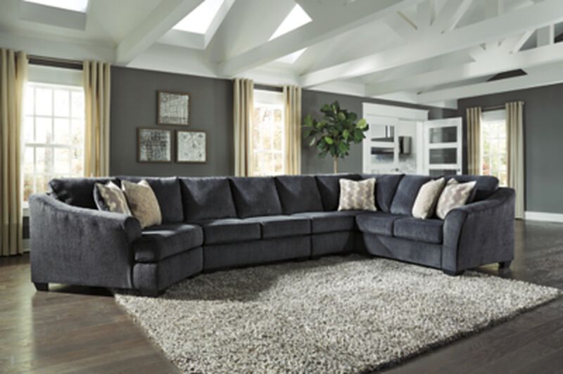 Eltmann 4Piece Sectional with Cuddler Mathis Home