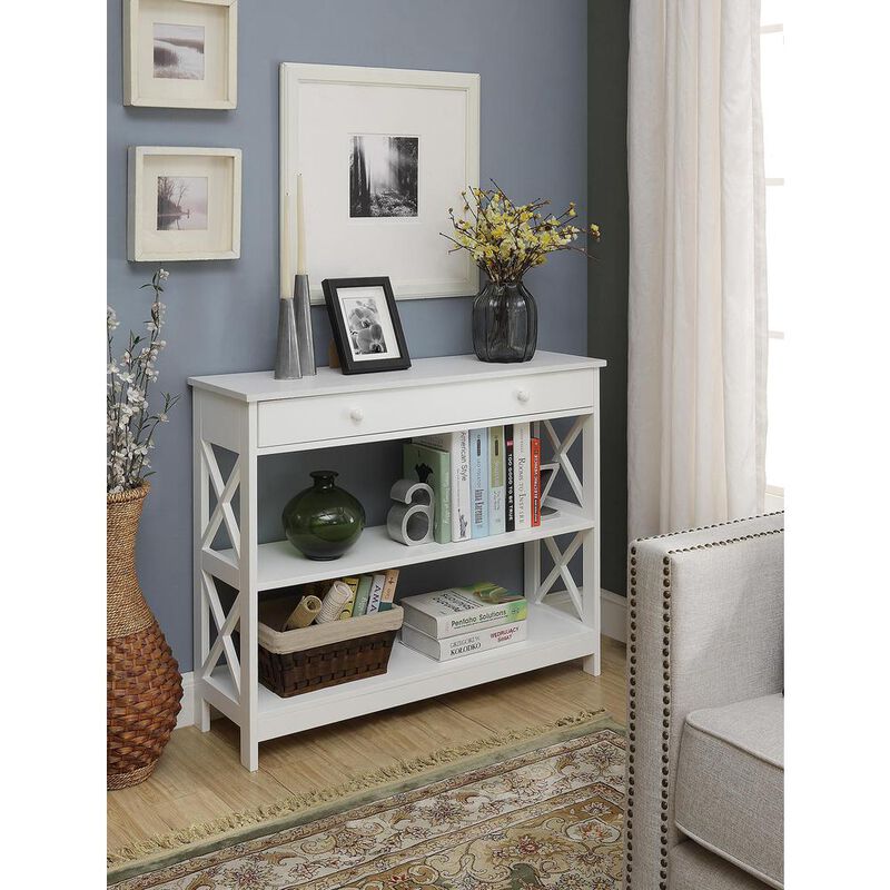 Convience Concept, Inc. Oxford 1 Drawer Console Table