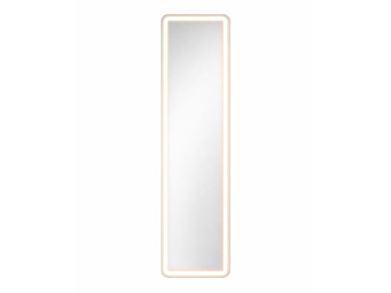 Full Length LED Floor Mirror with Lights Standing Wall Mirror for Bedroom image number 0