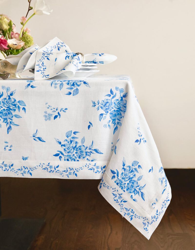 Linen Tablecloth - Jolie Fleur image number 0