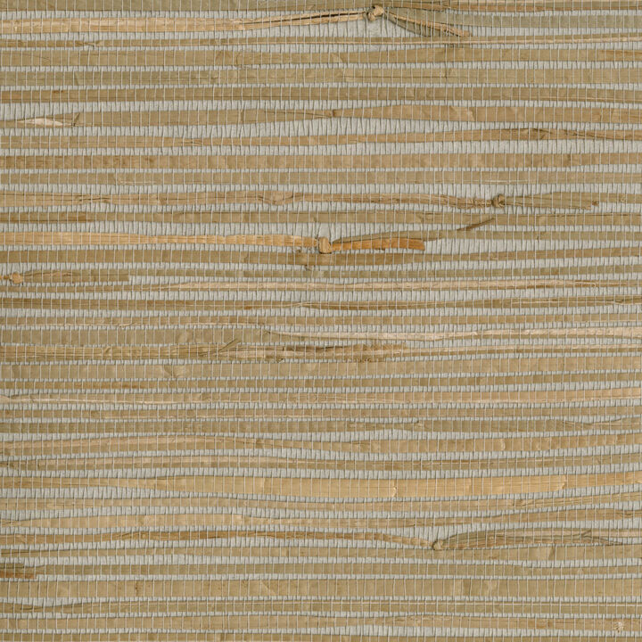 Heiki Light Grey Grasscloth Wallpaper