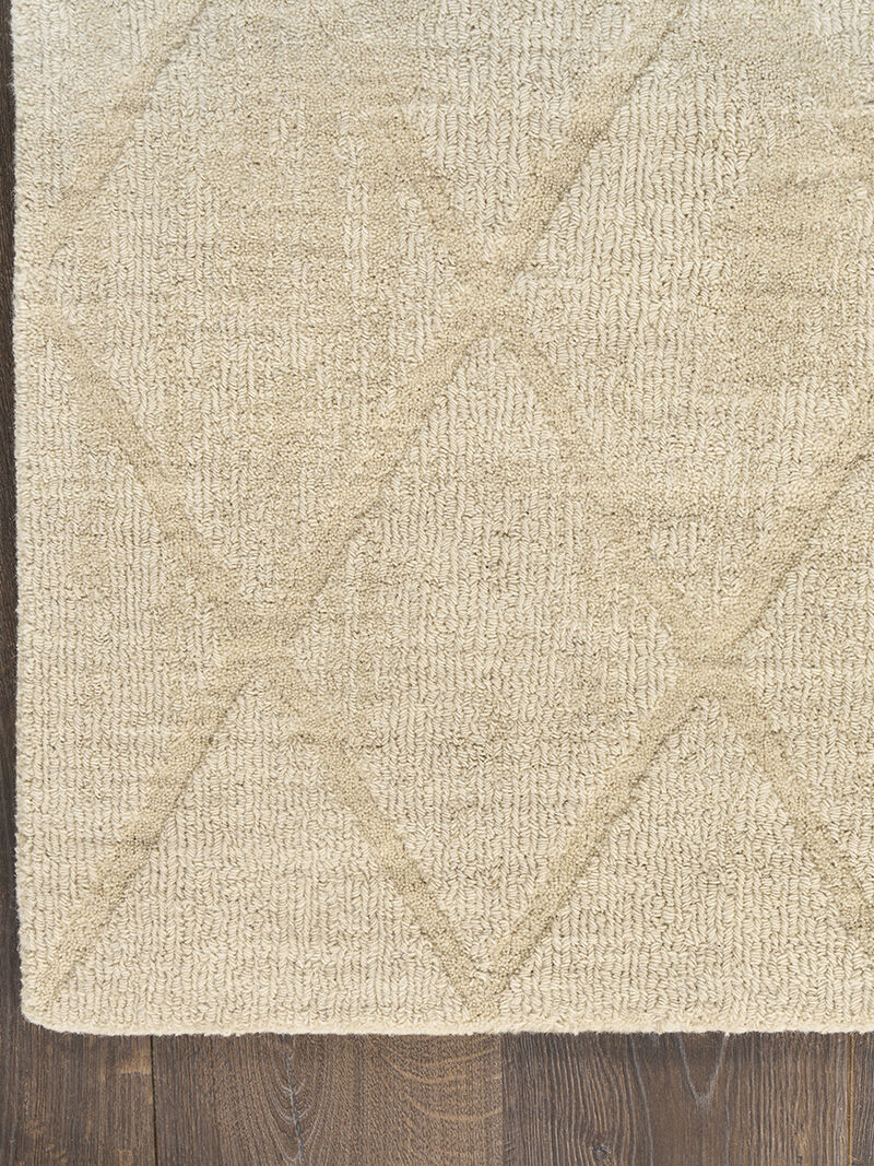Wool Haven WOH01 Beige 3'9" x 5'9" Rug image number 2