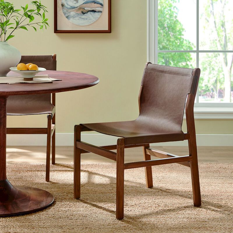 Sonora Leather Dining Side Chair image number 8