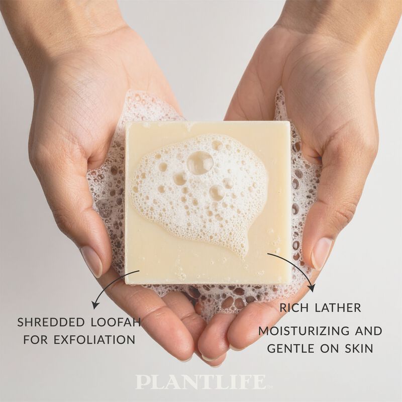 Plantlife Bar Soap - Loofah Love Citrus Mint image number 3