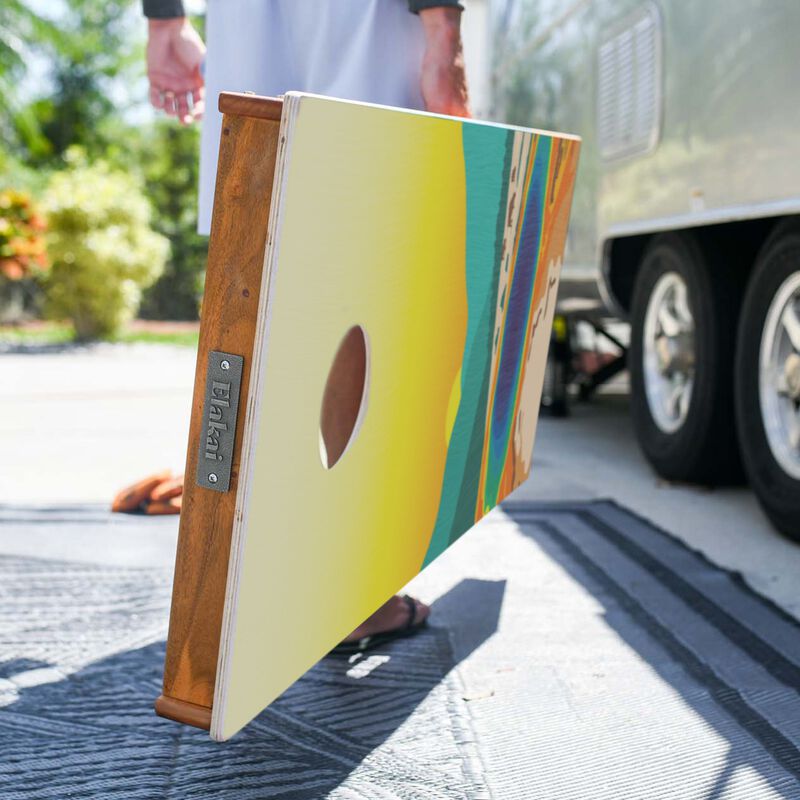 2ft x 4ft Graphic Wood Classic Cornhole Set | National Parks Inspired Collection image number 1