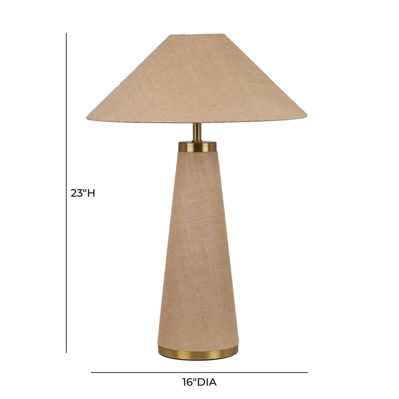 Graham Natural Jute Table Lamp image number 5