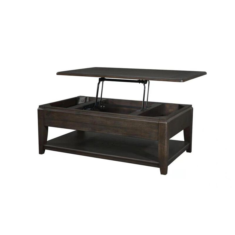 Bellamy Lane Cocktail Table W/ Lift Top & Casters