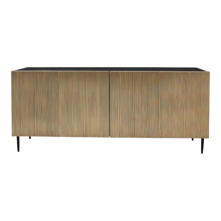 Moe's Home Collection Brogan Sideboard Antique Brass