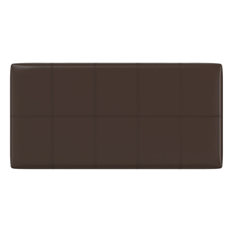 Simpli Home Dover Storage Ottoman Bench image number 5