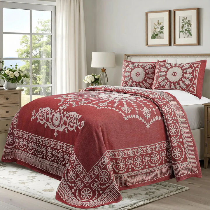 Cotton Blend Jacquard Bedding Set for Bedroom Decor