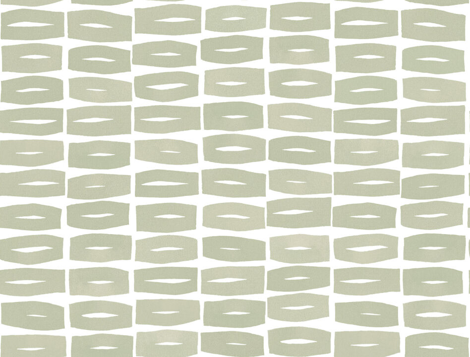 Modernist Motif Leaf Wallpaper (Set of 2)
