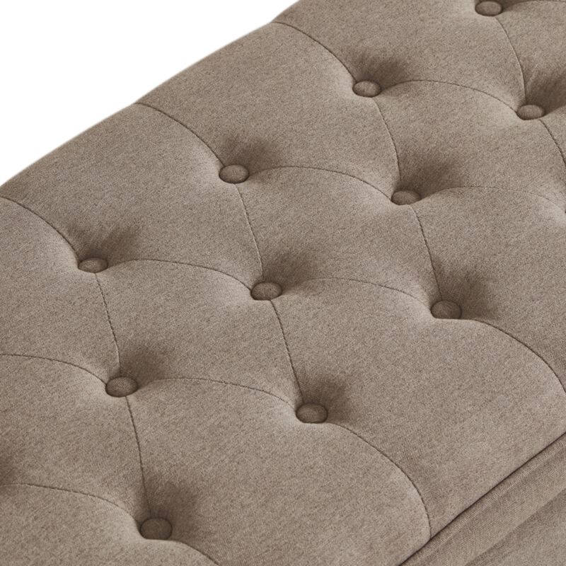 Bemgwu Storage Linen Bench image number 3