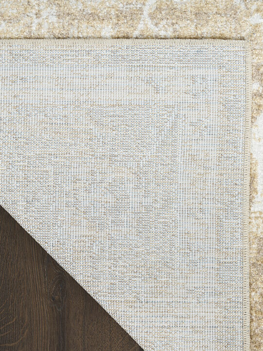 Astra Machine Washable ASW19 Ivory/Gold 9' x 12' Rug