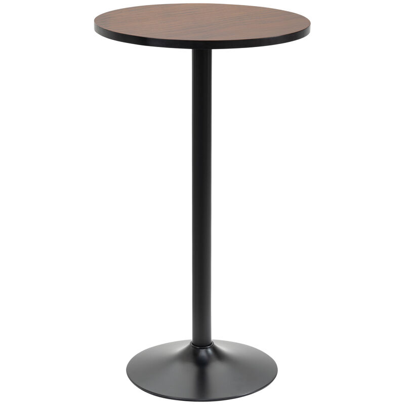 Hivvago 41" Bistro Table with Round Top and Metal Legs image number 0