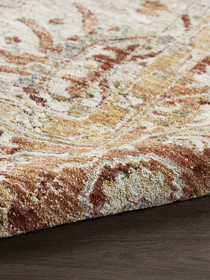 Sahar SHR02 Ivory 2'3" x 10'2" Rug image number 4