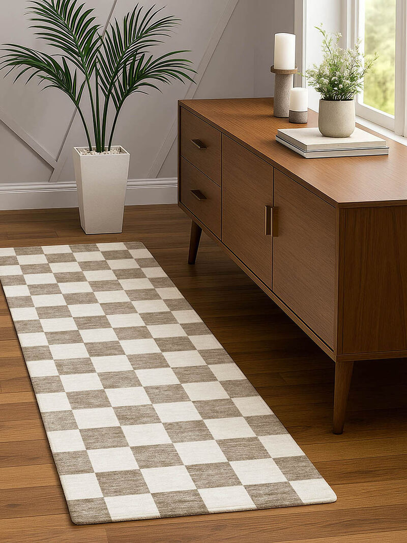 The Reserve TR7 Khaki 2'3" x 7'6" Rug