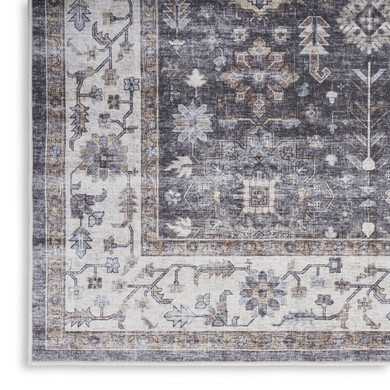 HomeRoots Oriental Distressed Non Skid Area Rug image number 2