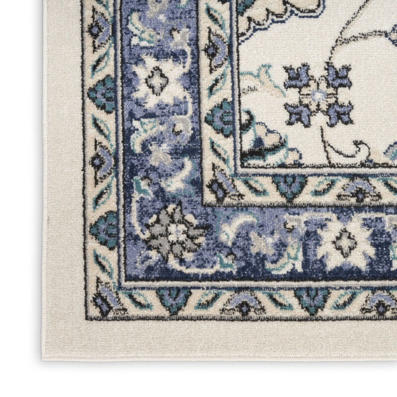 HomeRoots Floral Indoor Outdoor Area Rug image number 4