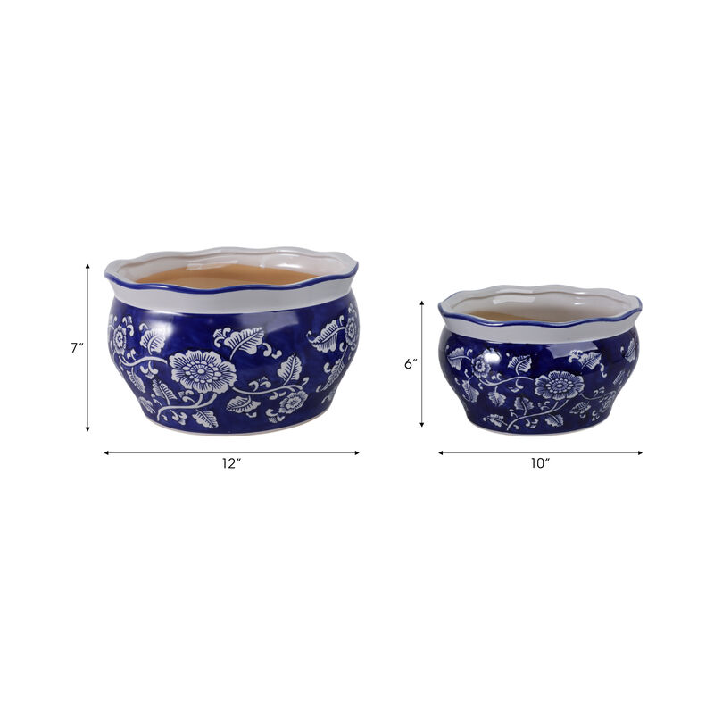 Chinoisere Planter (Set of 2)