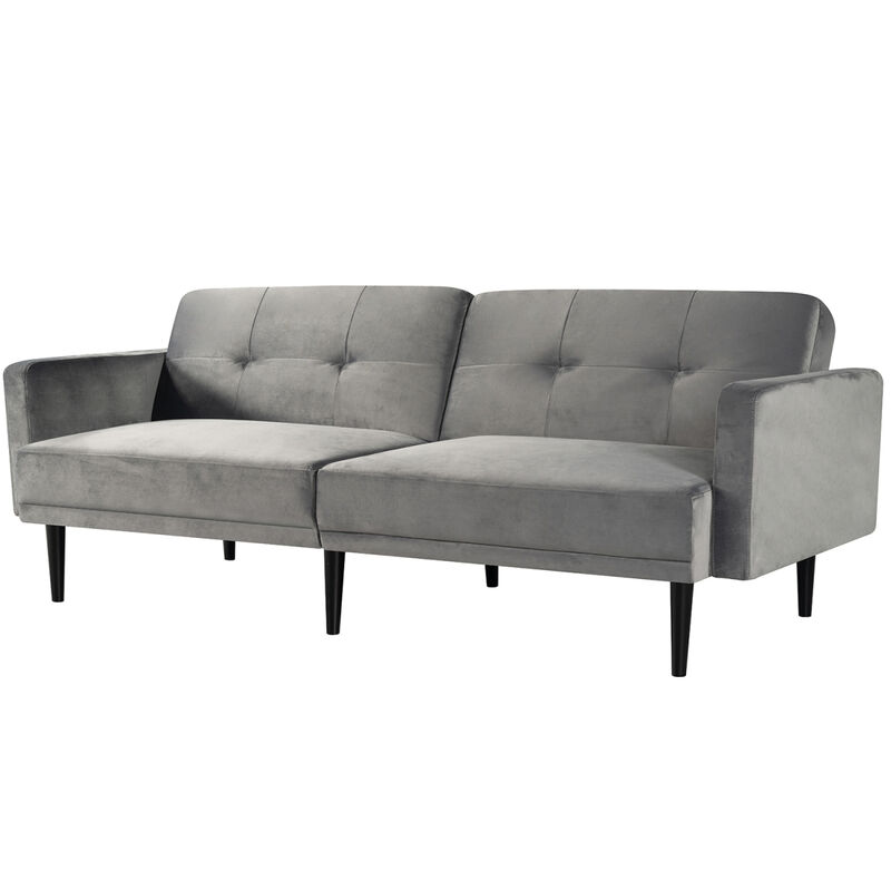 Modern 78" Convertible Double Folding Living Room Sofa Bed