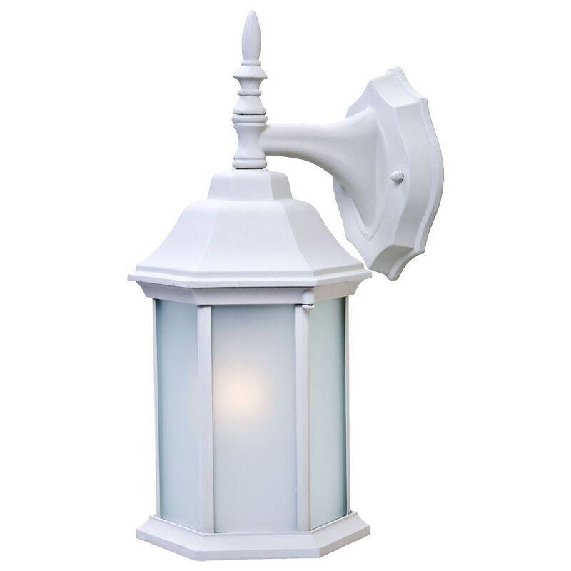 Decorative Swing Arm Wall Light with Frosted Glass for Accent Lighting