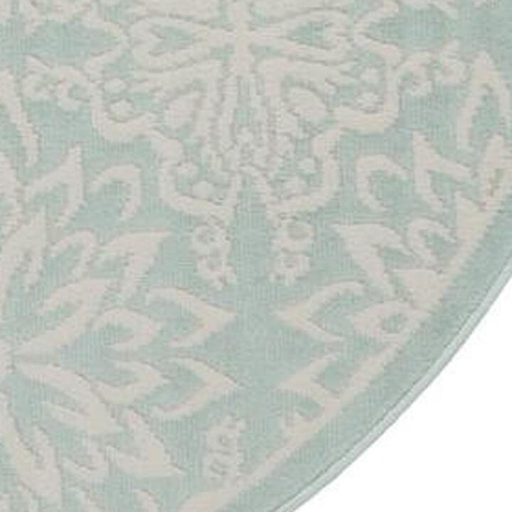 HomeRoots Abstract Non Skid Area Rug