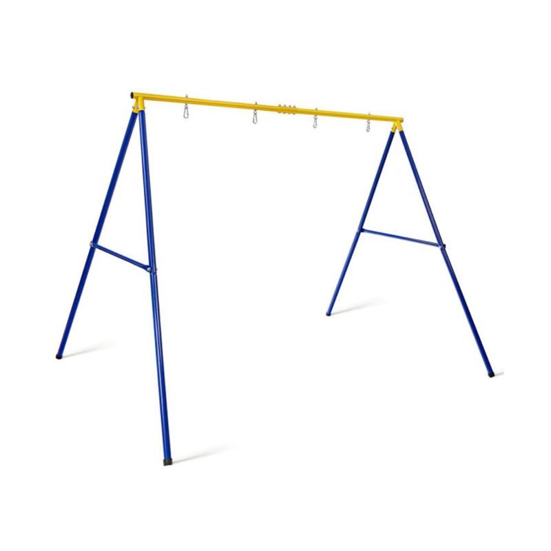 Hivvago 660 LBS Extra-Large A-Shaped Swing Stand with Anti-Slip Footpads (Without Seat)