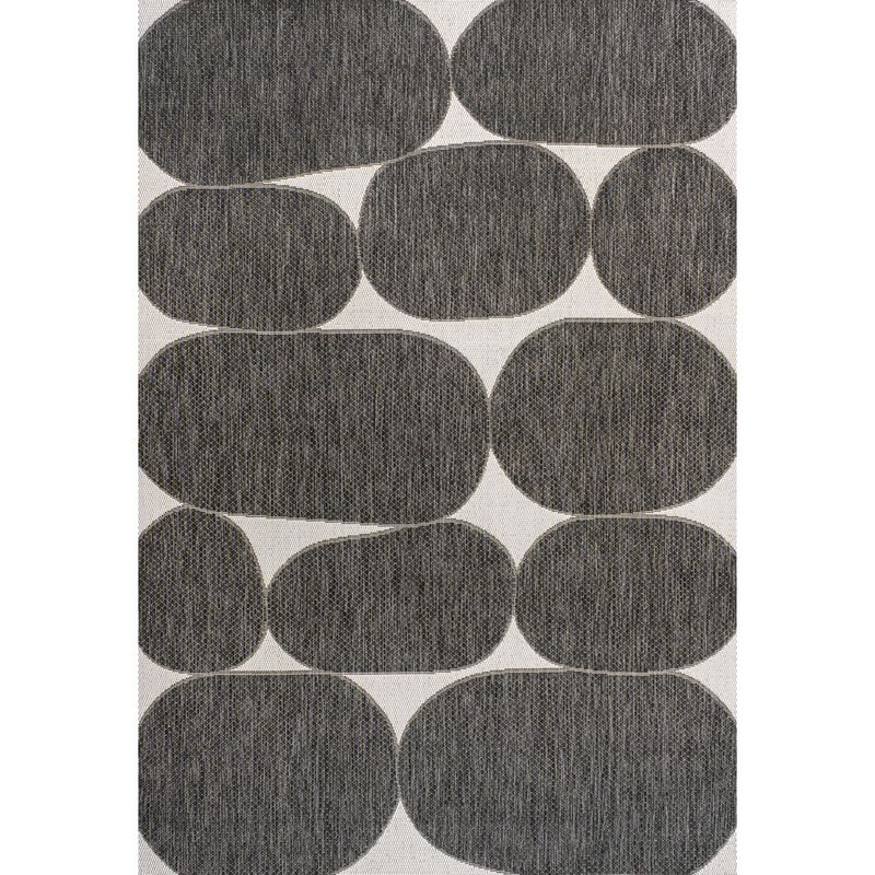 Rayna Modern Geometric Organic Shapes Indoor/Outdoor Area Rug