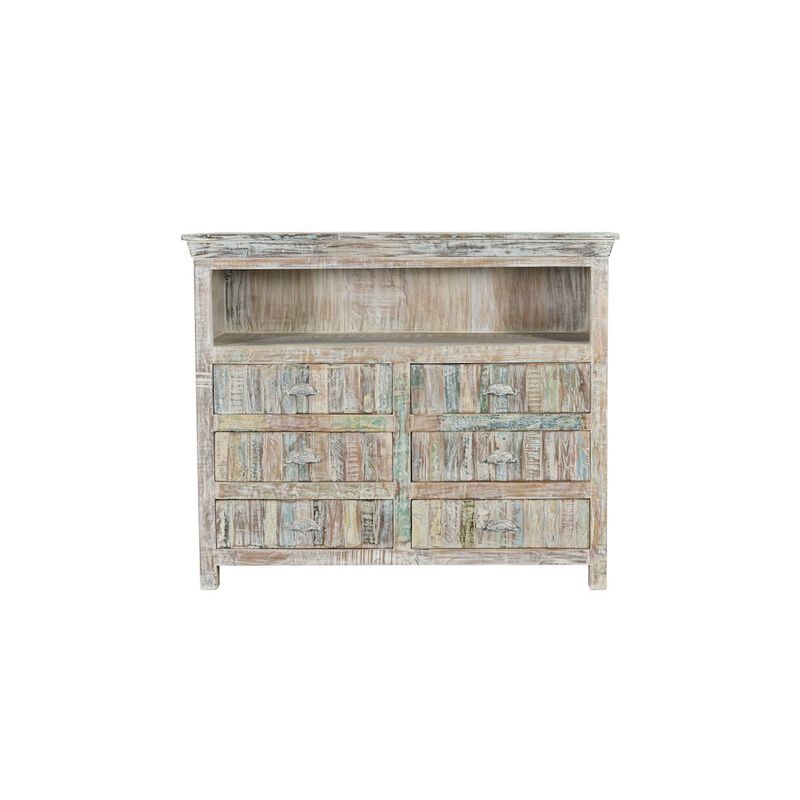 Taran Designs Prescott 6-drawer Solid Wood Media Chest