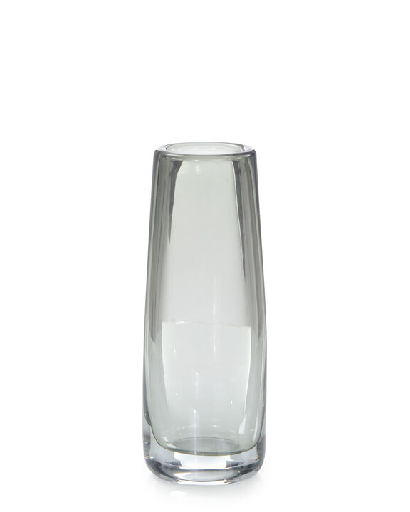 Sage Green Handblown Glass Vase II