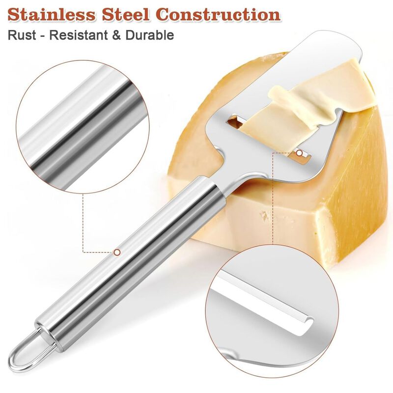 9.5-Inch Stainless Steel Cheese Slicer image number 1