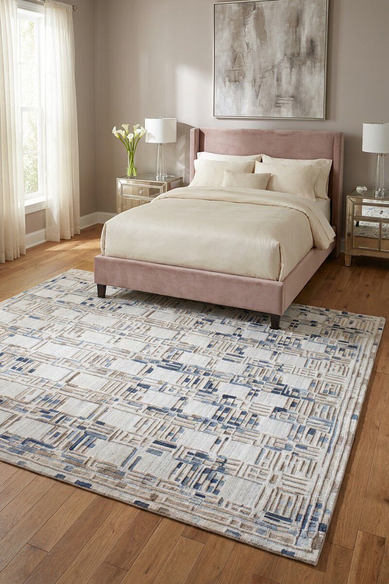 Baxter HL1656 Ivory 8' x 10' Rug image number 1