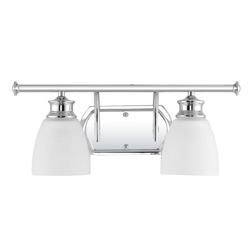 Beverly Metal/Glass Contemporary Modern LED Vanity Light