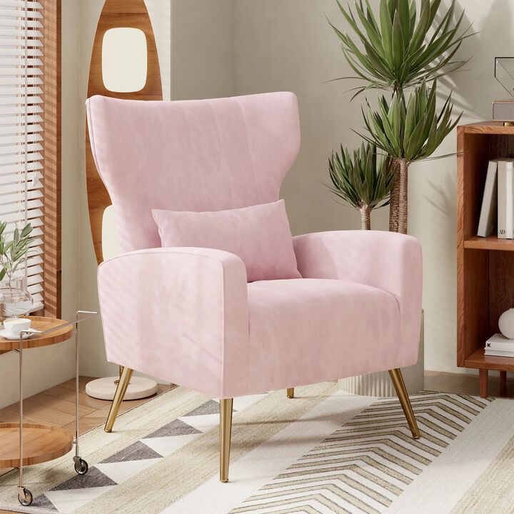 Modern Accent Chair Armchair for Living Room Bedroom Single Sofa Lounge Seating