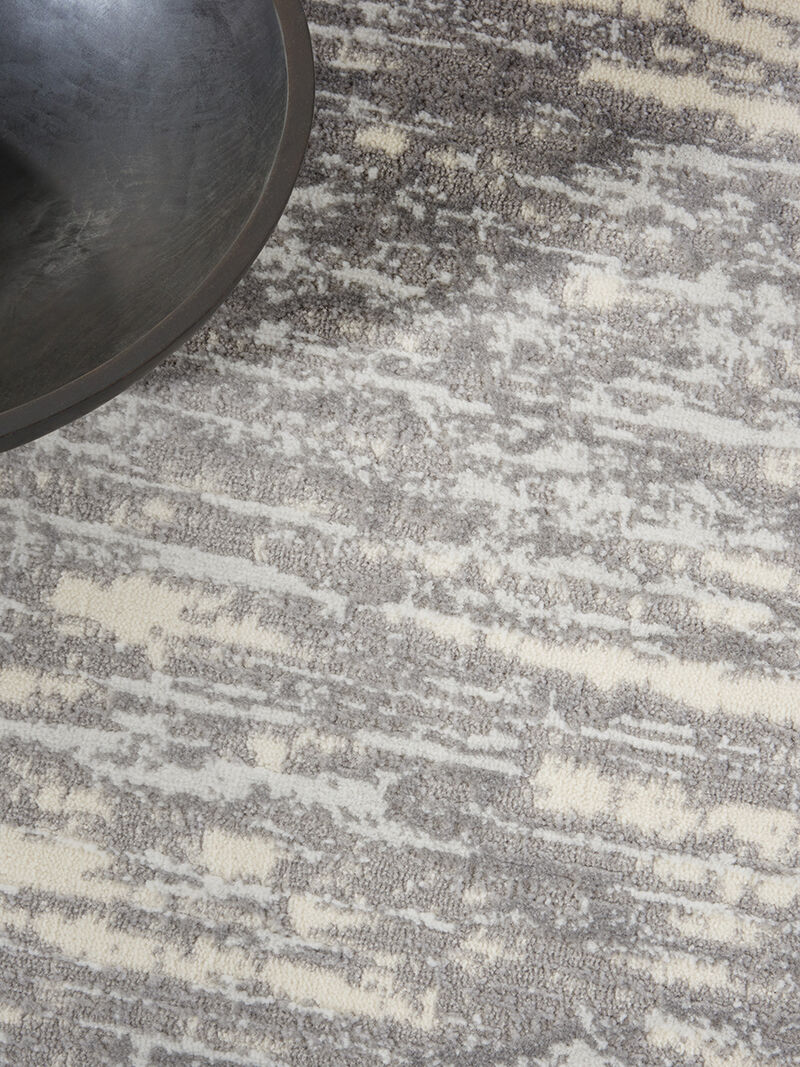 CK005 Enchanting ECH03 Gray/Beige 3'2" x 5' Rug