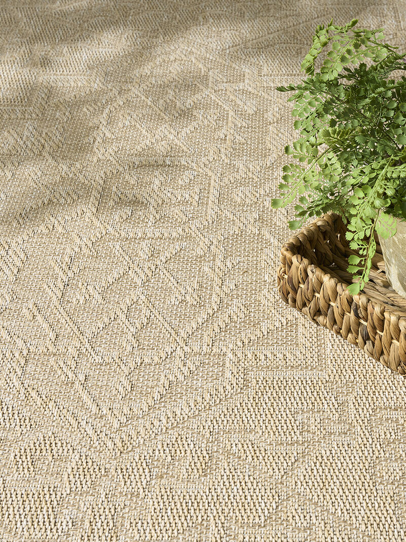 Tulum TLM05 Cream 4' x 6' Rug