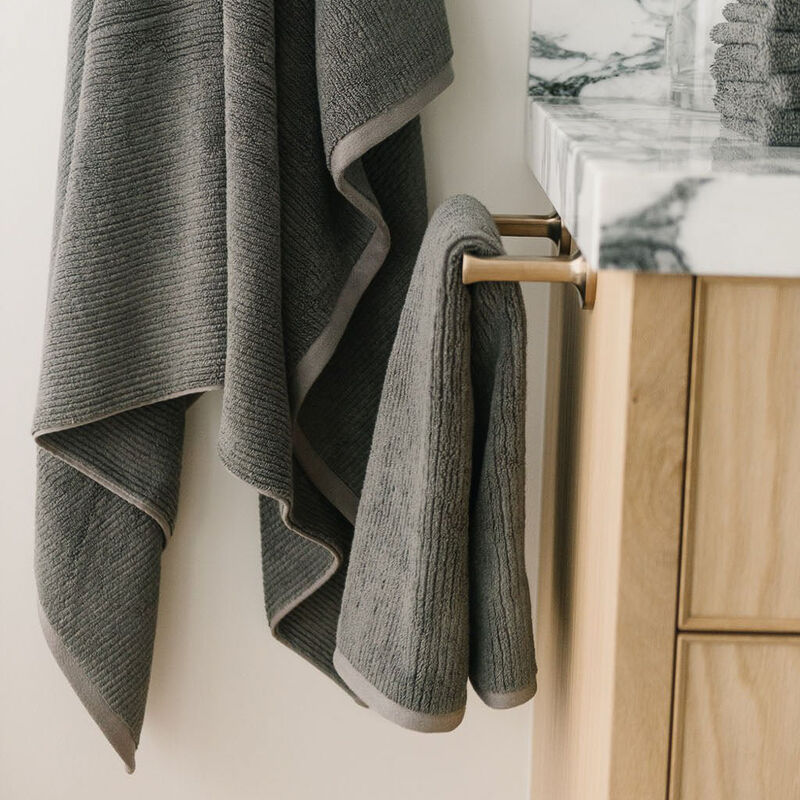 Ribbed Terry Hand Towels